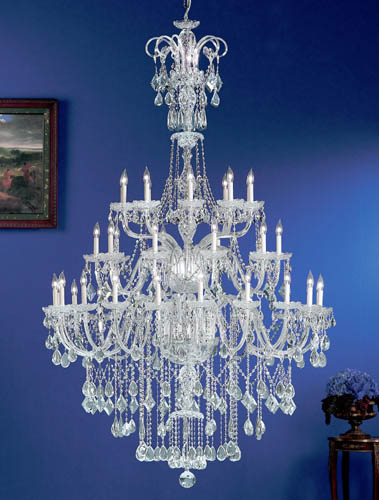 Classic Prague 8289 CH C Chandelier Light - Chrome