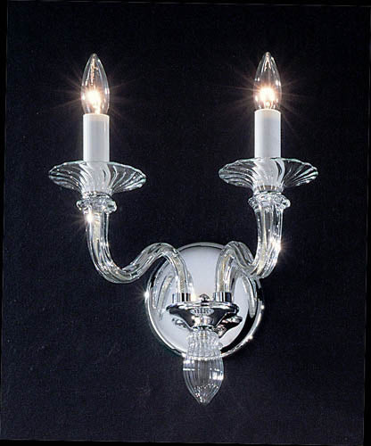 Classic Palermo 8290 CH Wall Sconce Light - Chrome