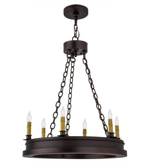 Meyda Tiffany Sullivan Ranch 172655 Chandelier Light - Mahogany Bronze