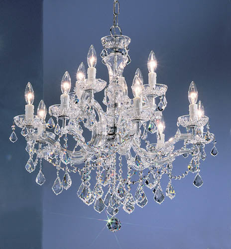 Classic Rialto Traditional 8344 CH CP Chandelier Light - Chrome