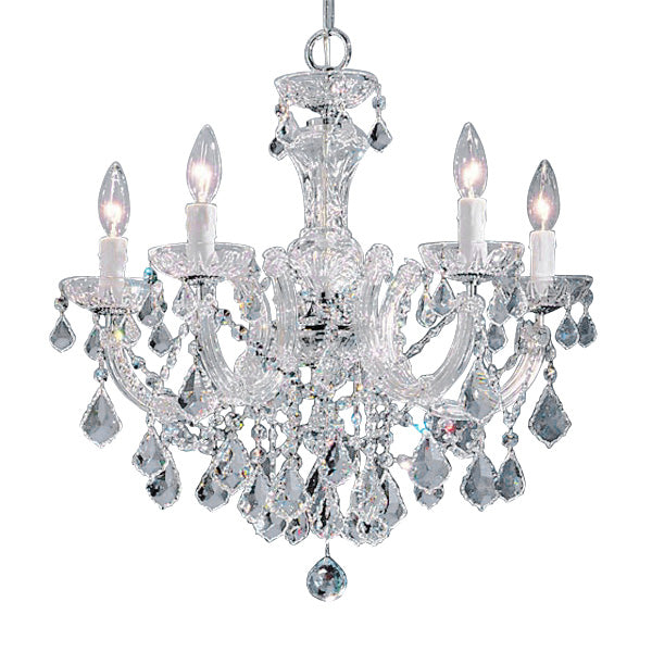 Classic Rialto Traditional 8345 CH CP Chandelier Light - Chrome