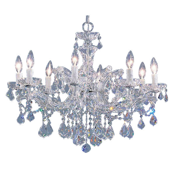 Classic Rialto Traditional 8348 CH CP Chandelier Light - Chrome