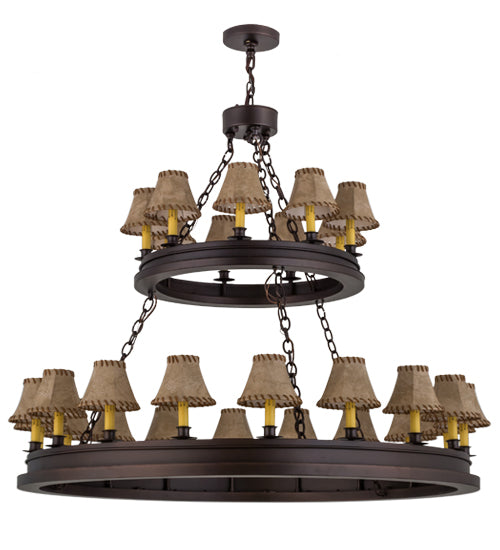 Meyda Tiffany Sullivan Ranch 172678 Chandelier Light - Mahogany Bronze
