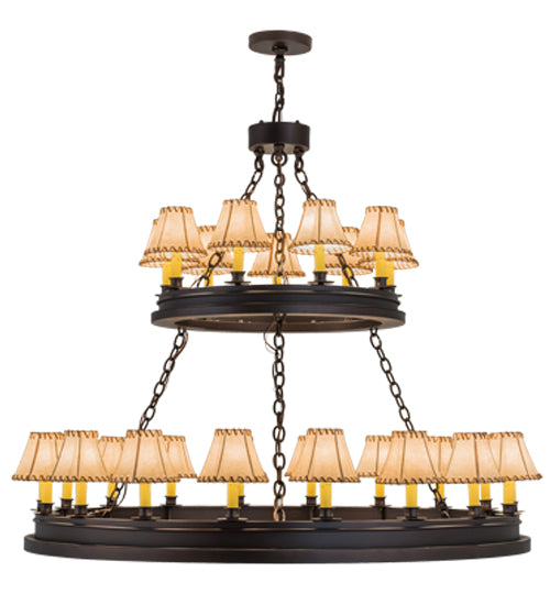 Meyda Tiffany Sullivan Ranch 172678 Chandelier Light - Mahogany Bronze