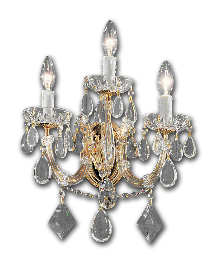 Classic Rialto Contemporary 8355 GP C Chandelier Light - Gold Color Plated