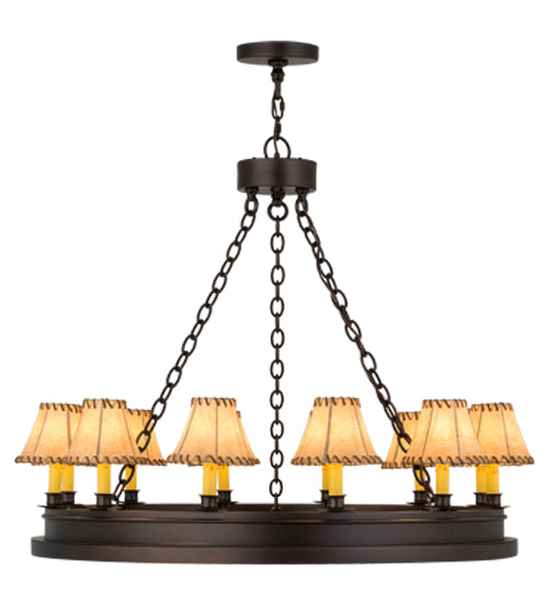 Meyda Tiffany Sullivan Ranch 172680 Chandelier Light - Mahogany Bronze