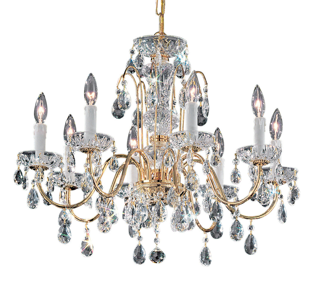 Classic Daniele 8378 GP I Chandelier Light - Gold Color Plated