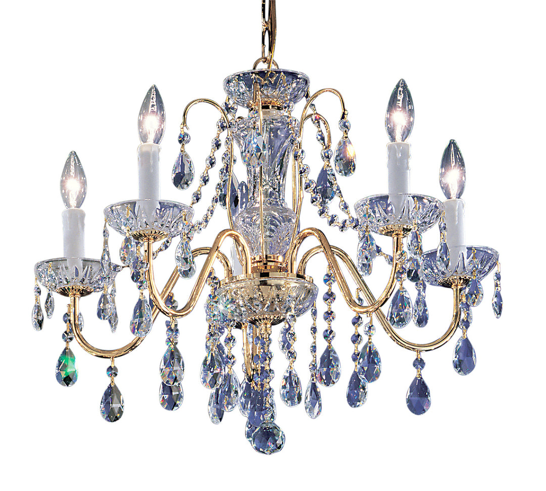 Classic Daniele 8385 GP C Chandelier Light - Gold Color Plated