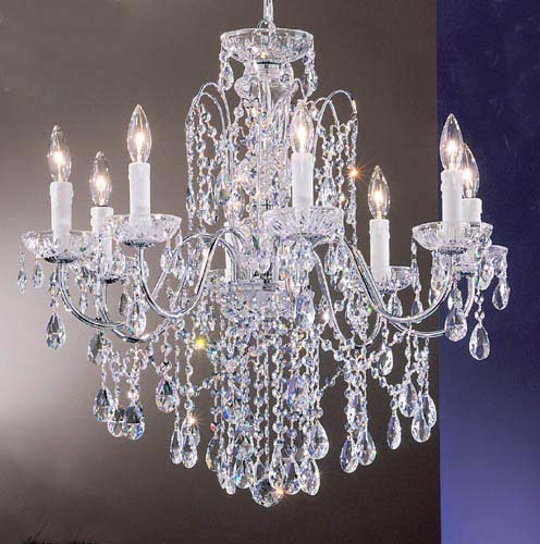 Classic Daniele 8398 CH C Chandelier Light - Chrome