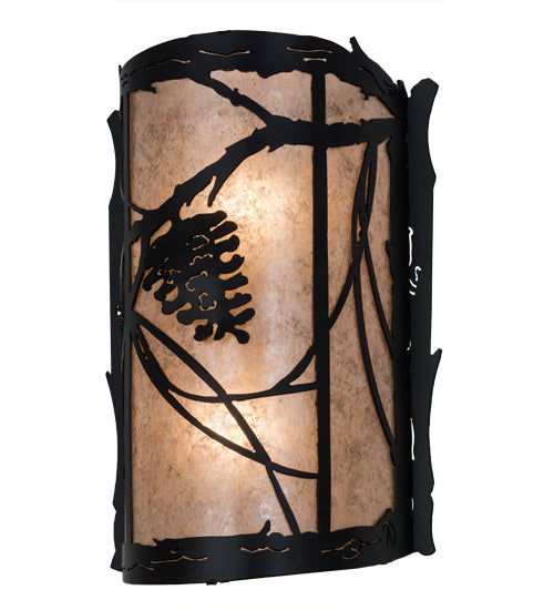 Meyda Tiffany Whispering Pines 172700 Wall Light - Oil Rubbed Bronze