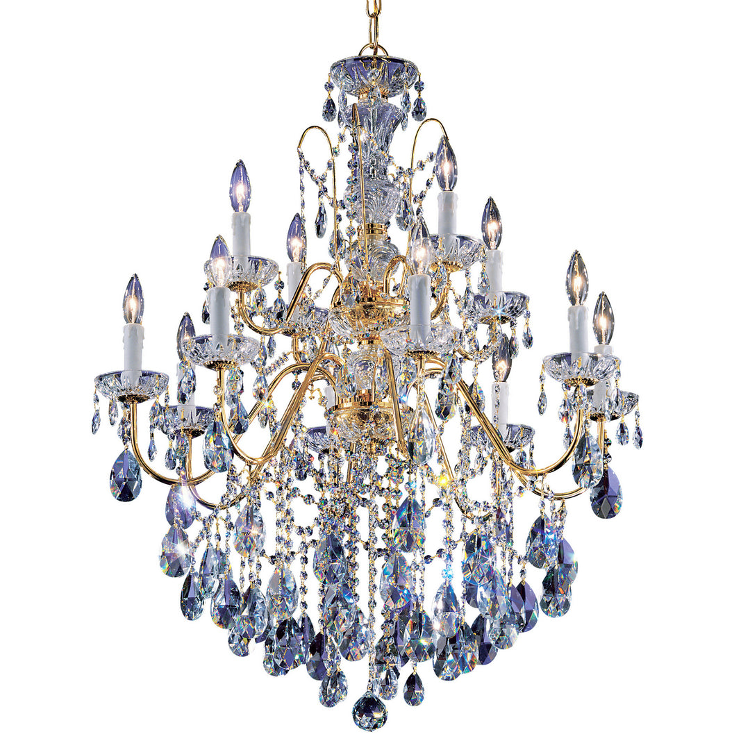 Classic Daniele 8399 GP C Chandelier Light - Gold Color Plated