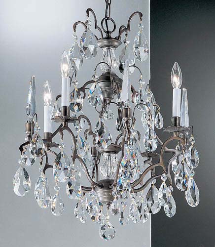 Classic Versailles 9004 AB C Chandelier Light - Antique Bronze