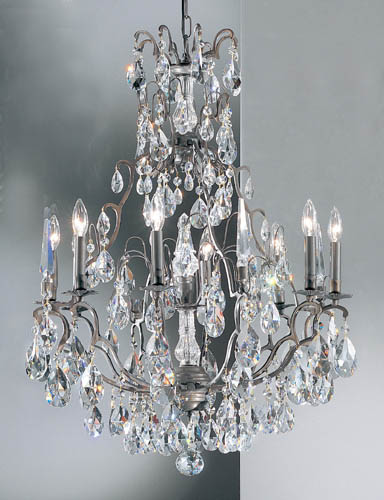 Classic Versailles 9009 AB C Chandelier Light - Antique Bronze