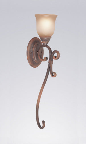 Classic Eagle Pointe 92231 HRM Wall Sconce Light - Hand Rubbed Mahogany