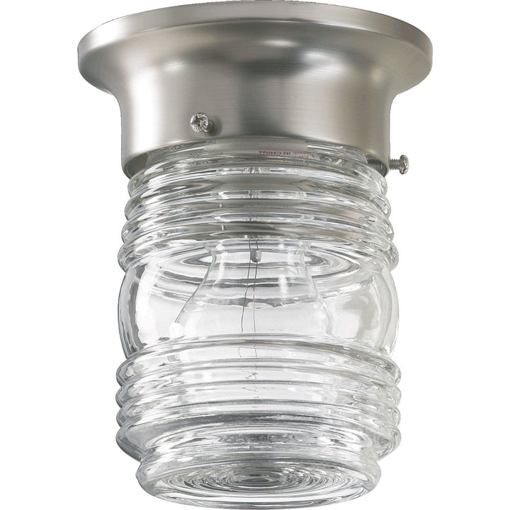 Quorum 3009-3-65 Utility Light - Satin Nickel