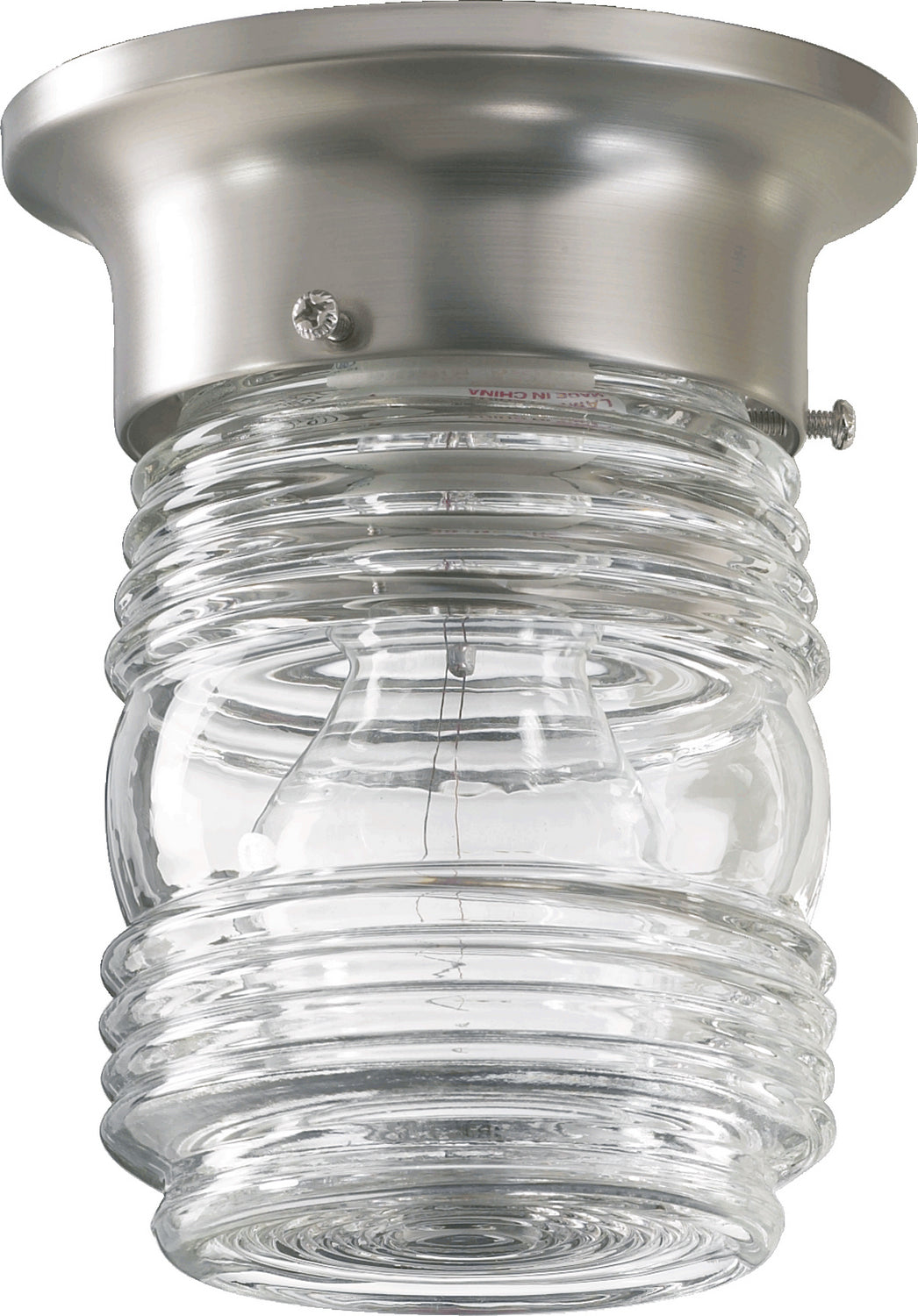 Quorum 3009-3-65 Utility Light - Satin Nickel