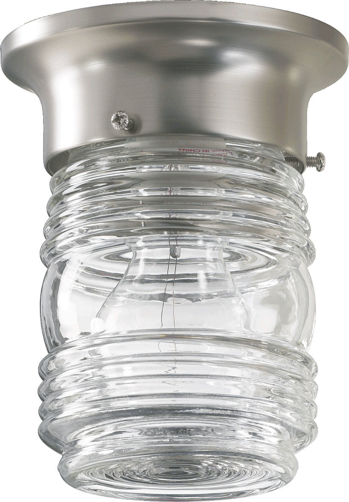 Quorum 3009-3-65 Utility Light - Satin Nickel