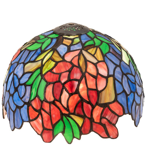 Meyda Tiffany Lighting 17315 Tiffany Laburnum Shade Lamp Shade Bronze / Dark