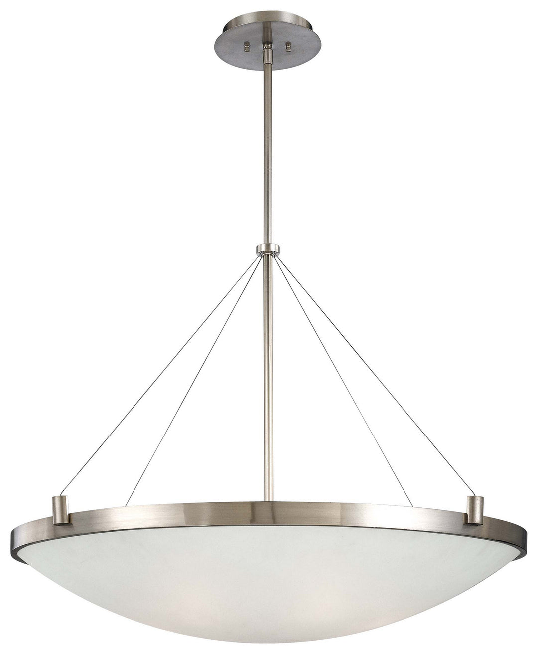 George Kovacs Suspended P593-084 Pendant Light - Brushed Nickel