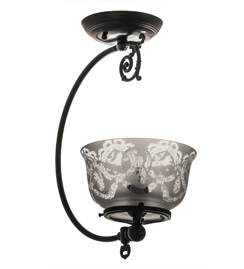 Meyda Tiffany Revival 173449 Ceiling Light - Craftsman Brown