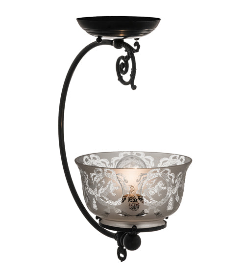 Meyda Tiffany Revival 173449 Ceiling Light - Craftsman Brown