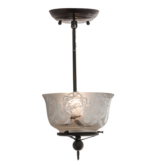 Meyda Tiffany Revival 173449 Ceiling Light - Craftsman Brown