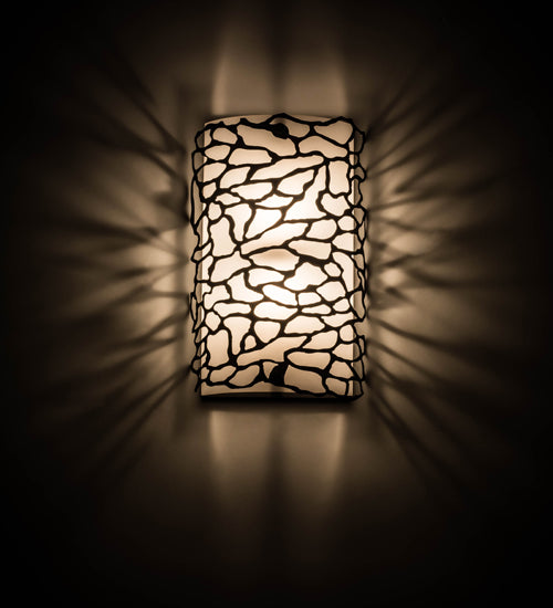 Meyda Tiffany Parmecia 173478 Wall Light - Oil Rubbed Bronze