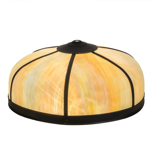 Meyda Tiffany Lighting 173491 Arts & Crafts Shade Lamp Shade Bronze / Dark