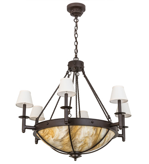 Meyda Tiffany Freya 173511 Chandelier Light - Cafe-Noir