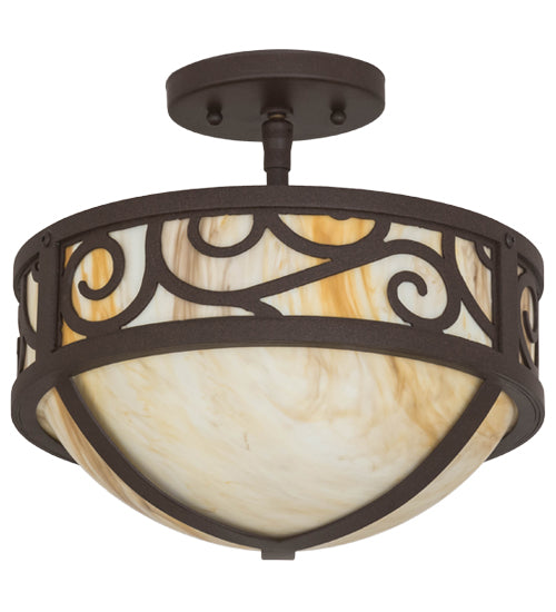 Meyda Tiffany Lilliana 173514 Ceiling Light - Cafe-Noir