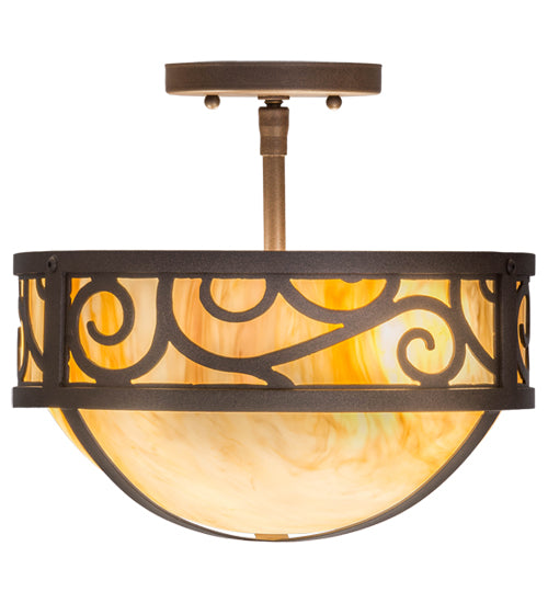 Meyda Tiffany Lilliana 173514 Ceiling Light - Cafe-Noir