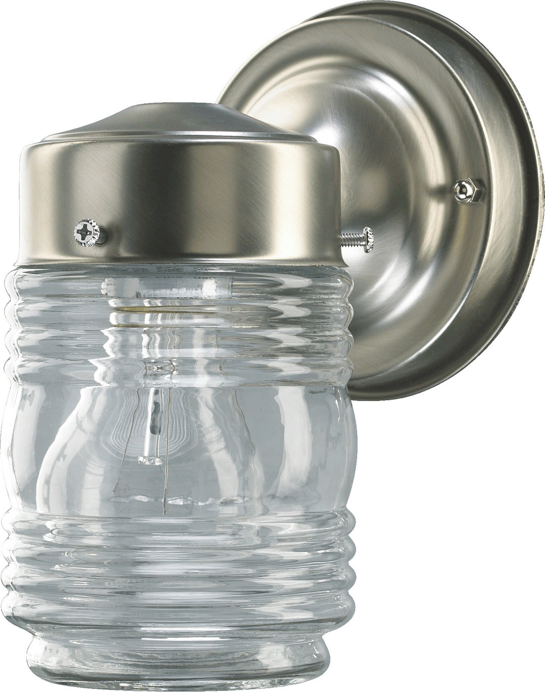 Quorum 5010-65 Utility Light - Satin Nickel