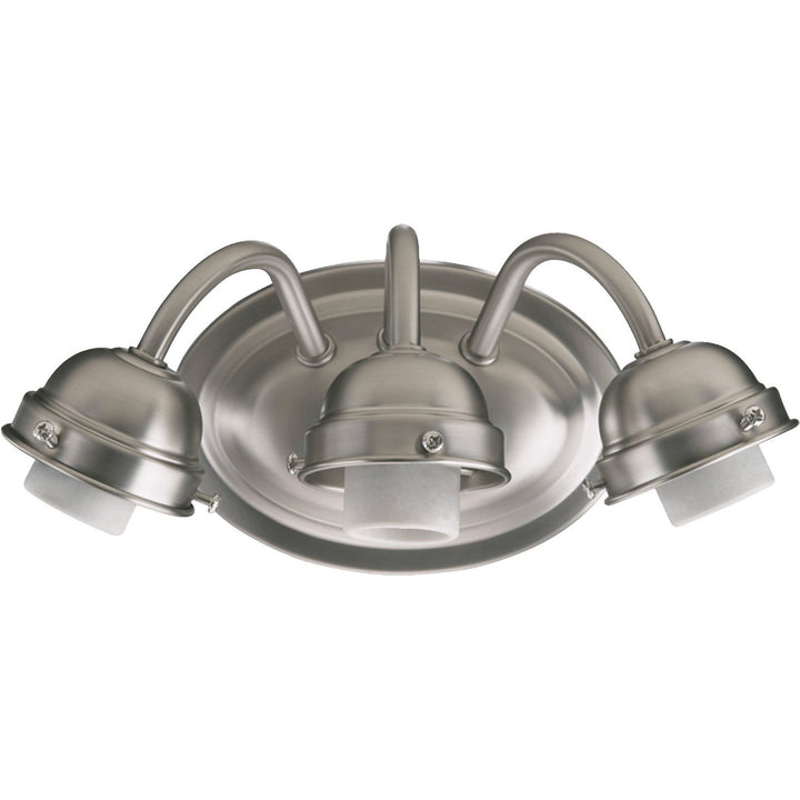 Quorum 5403-3-065 Utility Light - Satin Nickel