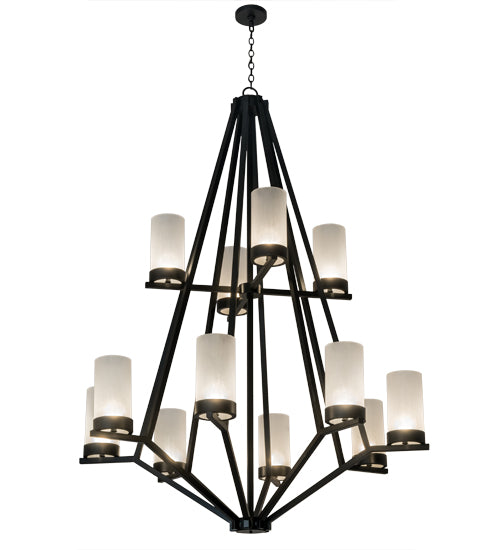 Meyda Tiffany Galen 173745 Chandelier Light - Wrought Iron