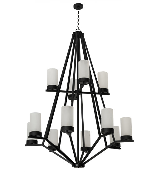 Meyda Tiffany Galen 173745 Chandelier Light - Wrought Iron