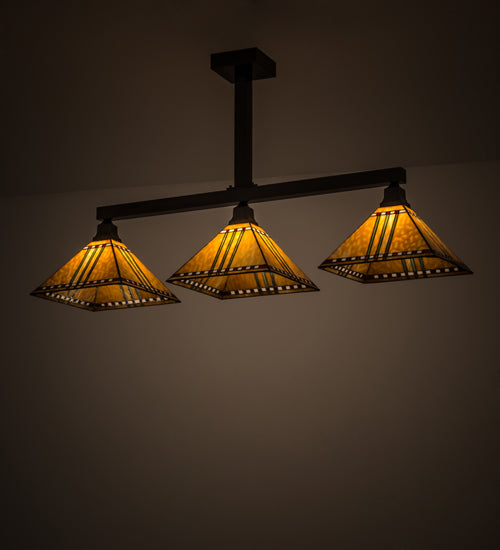 Meyda Tiffany Prairie Corn 173756 Pendant Light - Craftsman Brown