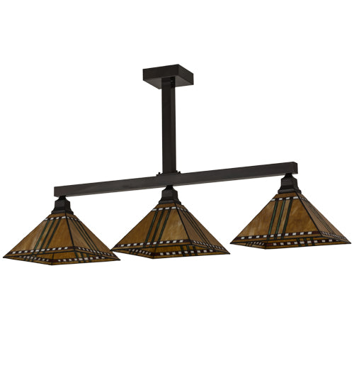 Meyda Tiffany Prairie Corn 173756 Pendant Light - Craftsman Brown
