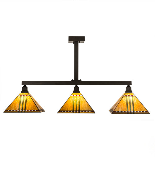 Meyda Tiffany Prairie Corn 173756 Pendant Light - Craftsman Brown
