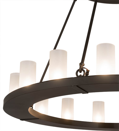 Meyda Tiffany Loxley 173814 Chandelier Light - Oil Rubbed Bronze