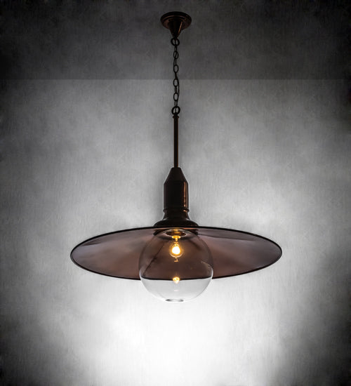 Meyda Tiffany Schotel 173885 Pendant Light - Transparent Copper