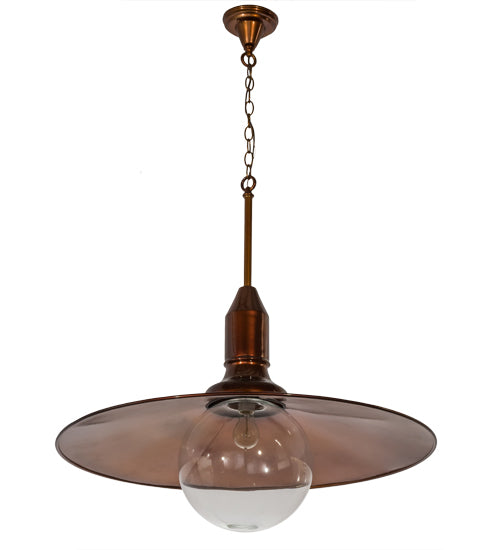 Meyda Tiffany Schotel 173885 Pendant Light - Transparent Copper