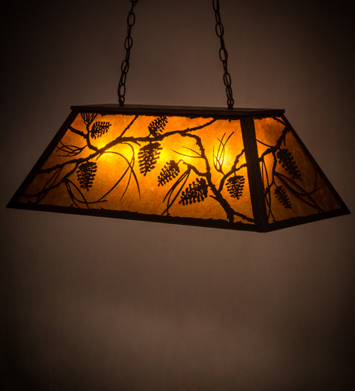 Meyda Tiffany Whispering Pines 173949 Pendant Light - Mahogany Bronze