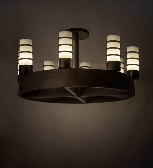 Meyda Tiffany Molle 173963 Chandelier Light - Cafe-Noir