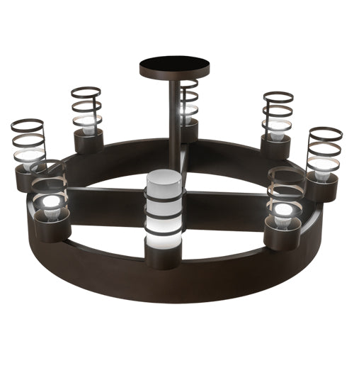Meyda Tiffany Molle 173963 Chandelier Light - Cafe-Noir