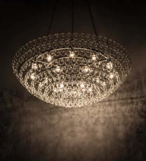 Meyda Tiffany Lucy 174096 Pendant Light - Pewter