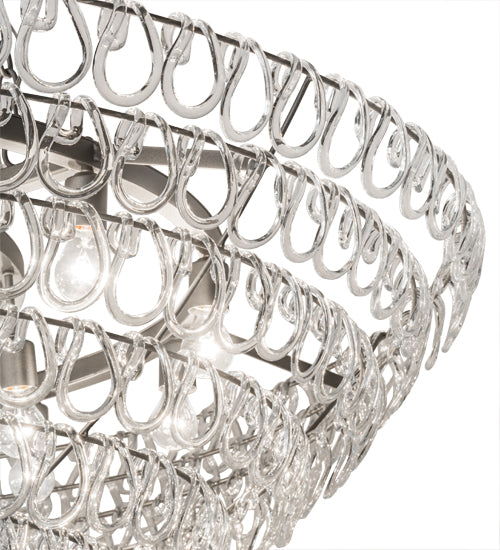 Meyda Tiffany Lucy 174096 Pendant Light - Pewter