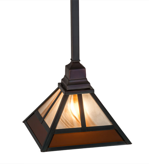 Meyda Tiffany T" Mission" 174097 Pendant Light - Antique Brass