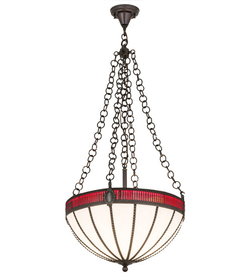 Meyda Tiffany Gothic 174101 Pendant Light - Antique Brass
