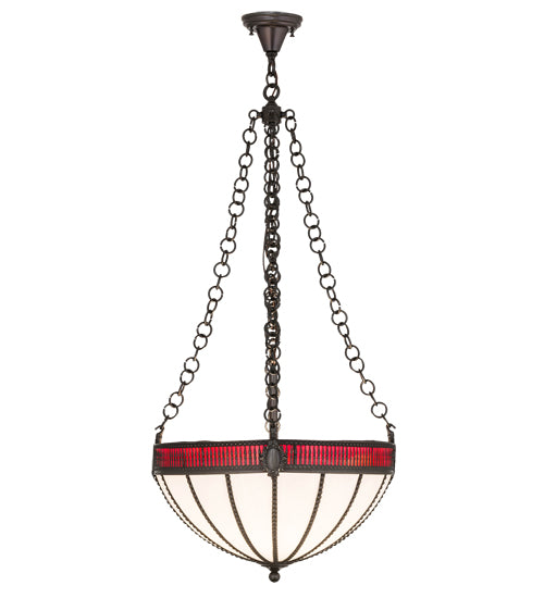Meyda Tiffany Gothic 174101 Pendant Light - Antique Brass