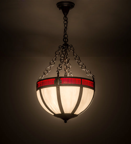 Meyda Tiffany Gothic 174102 Pendant Light - Antique Brass